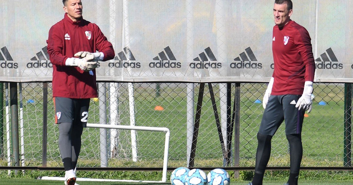 El reencuentro de River con el arquero talismán que dio una vuelta olímpica cada dos partidos