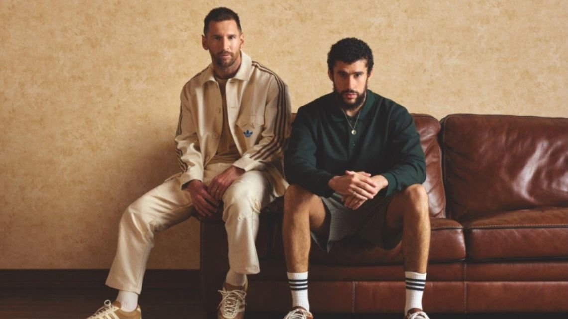 Modelo de 10: Lionel Messi anunció junto a Bad Bunny el lanzamiento de una nueva línea de zapatillas y botines