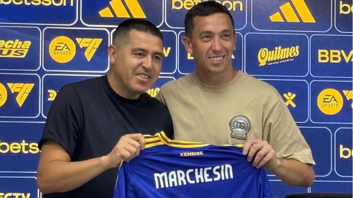 La emoción de Marchesín tras ser presentado en Boca: “Voy a defender esta oportunidad como un hincha”