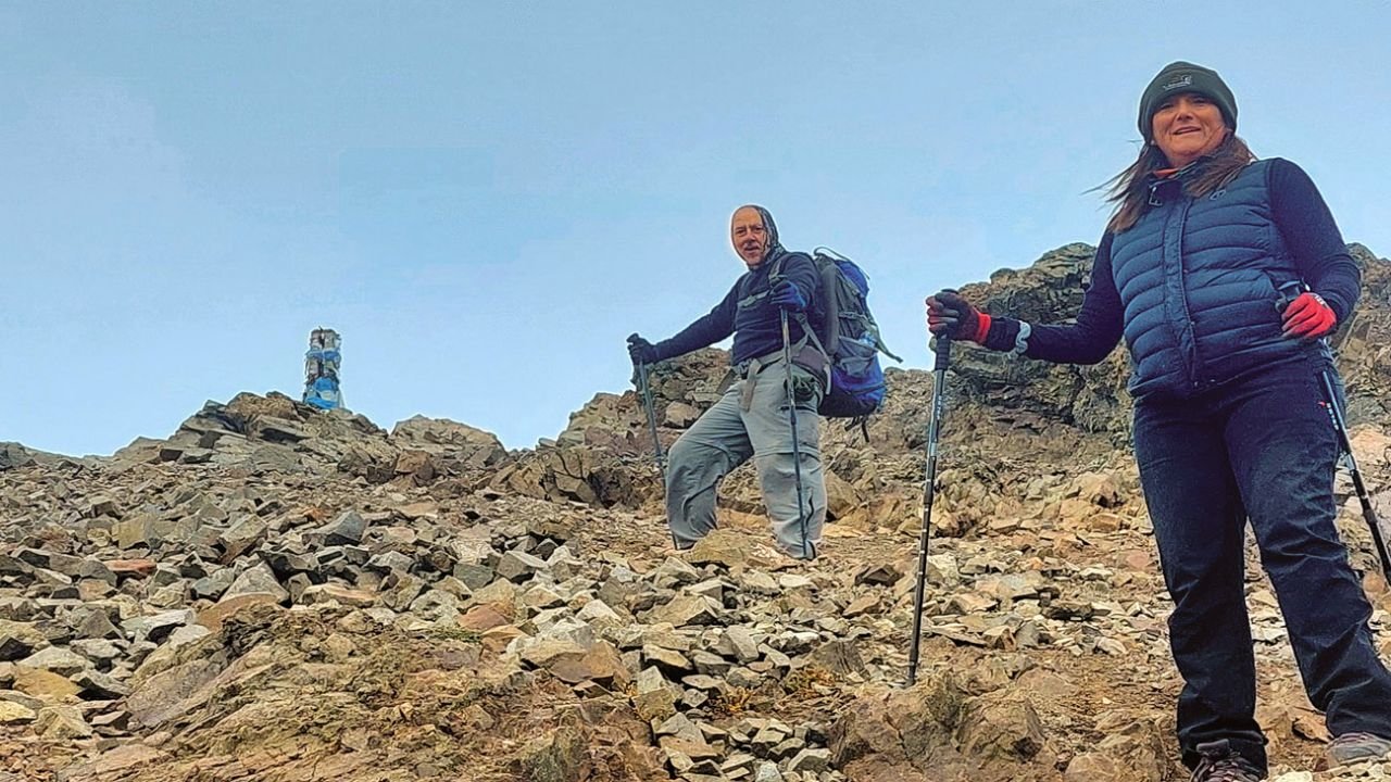 Cumbre en el Piltriquitrón… o cómo tocar las nubes de El Bolsón