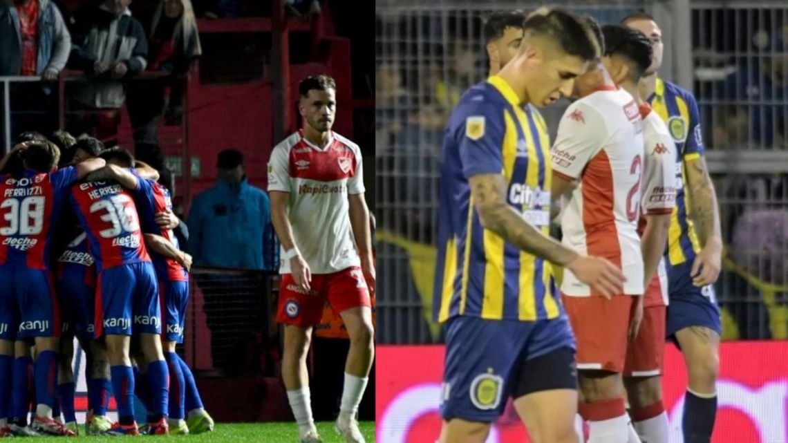 La maldición de los punteros: Argentinos y Rosario Central eliminados del Torneo Apertura