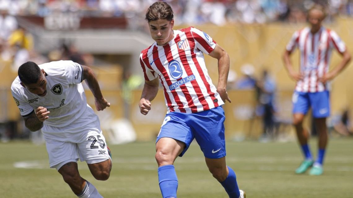 Atlético de Madrid le ganó a Botafogo pero quedó afuera del Mundial de Clubes