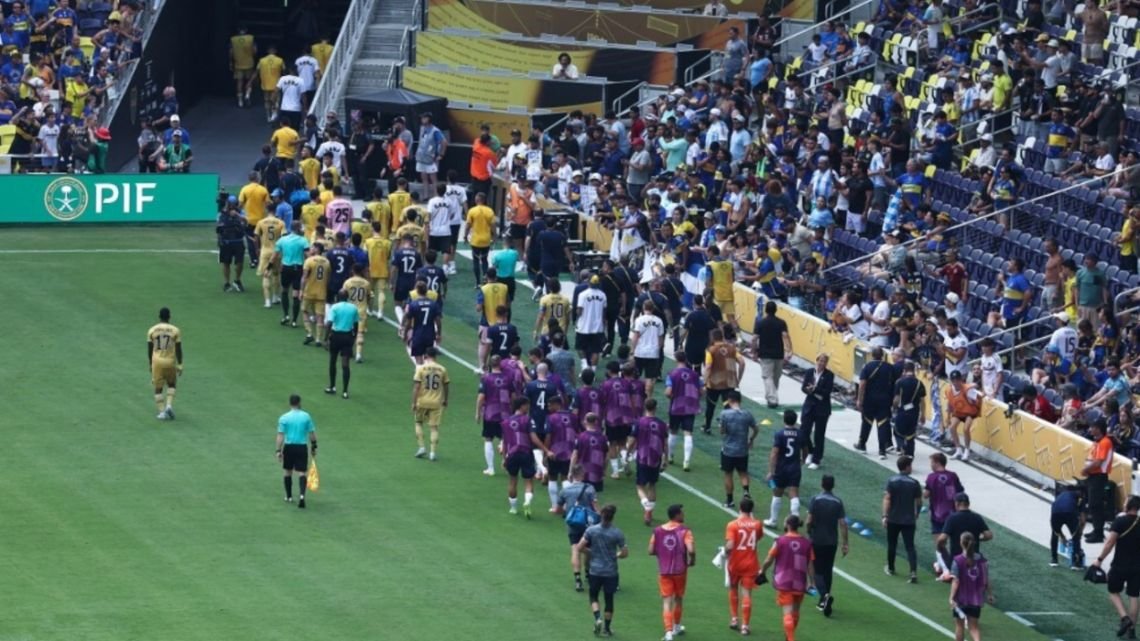 Parate obligado en Boca vs. Auckland City: ¿cómo funciona el protocolo de tormentas eléctricas en el Mundial de Clubes?