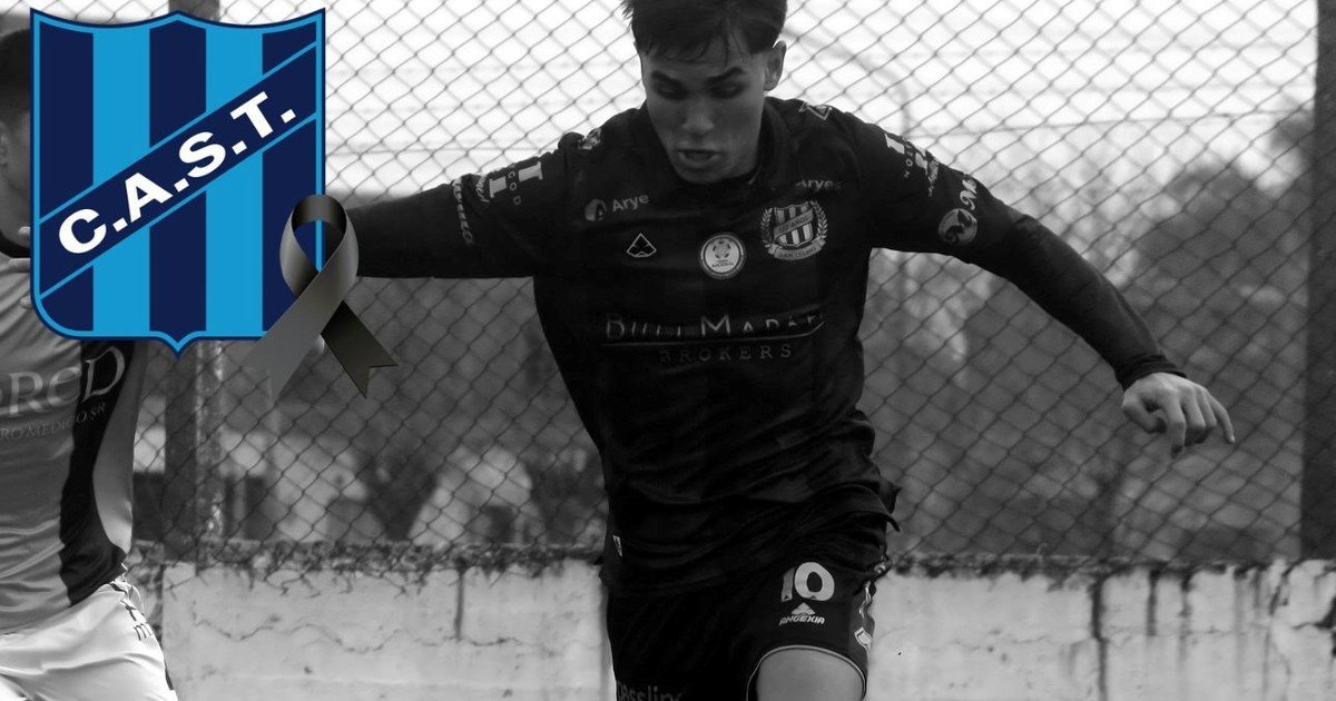 San Telmo, de luto por el fallecimiento de Camilo Nuin, jugador de Reserva :: Olé