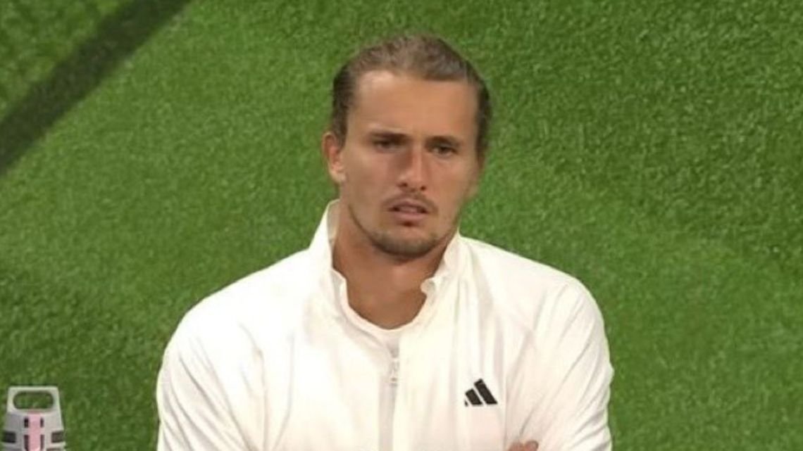 Zverev se quebró tras su eliminación en Wimbledon: “Me siento muy solo”