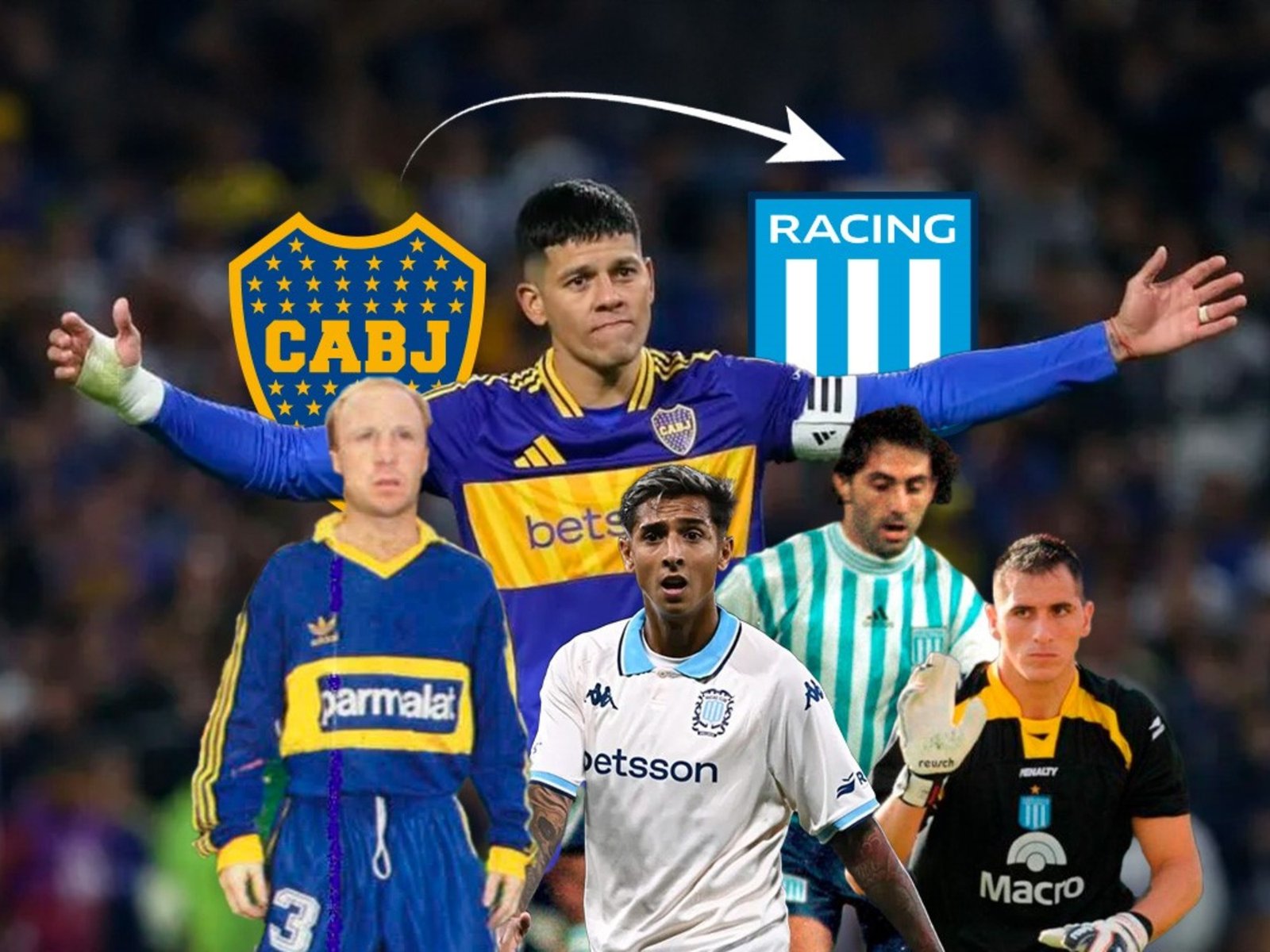 Con la salida de Marcos Rojo: ¿cuántos son los jugadores que pasaron directo de Boca a Racing? :: Olé