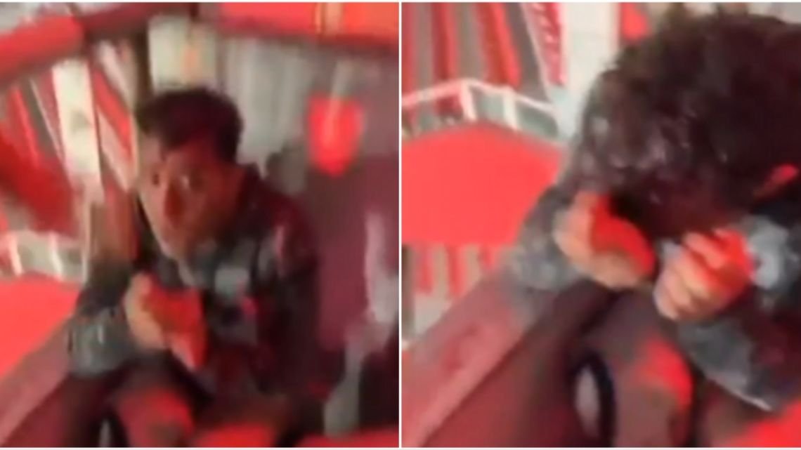 El estremecedor video que muestra cómo barras de Independiente amenazaron a hinchas chilenos