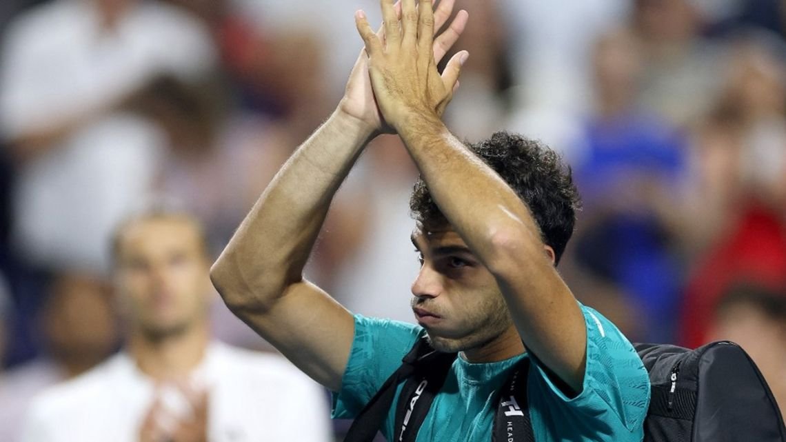 Francisco Cerúndolo se lesionó en la previa al US Open y la Copa Davis