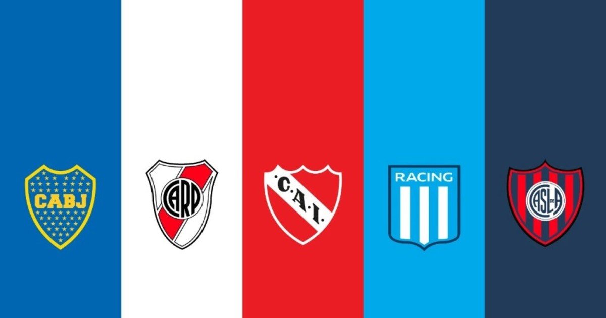 Hace 88 años se creó el mote de los "5 grandes" del Fútbol Argentino: ¿cómo y por qué fue que nació? :: Olé