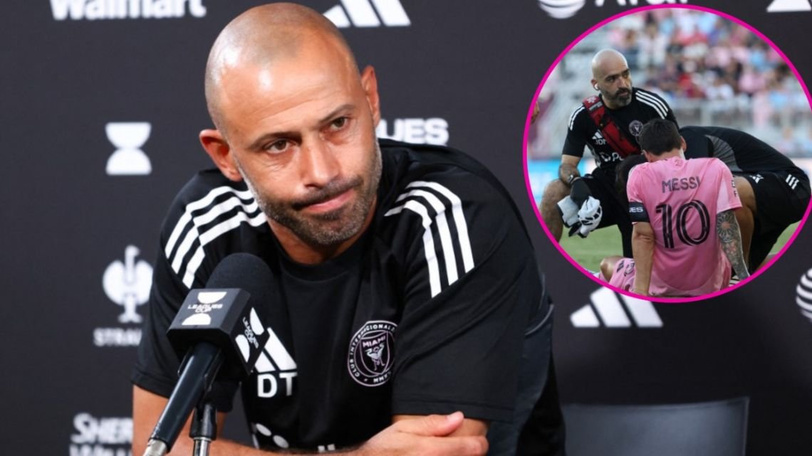 Javier Mascherano dio más detalles sobre la lesión de Lionel Messi