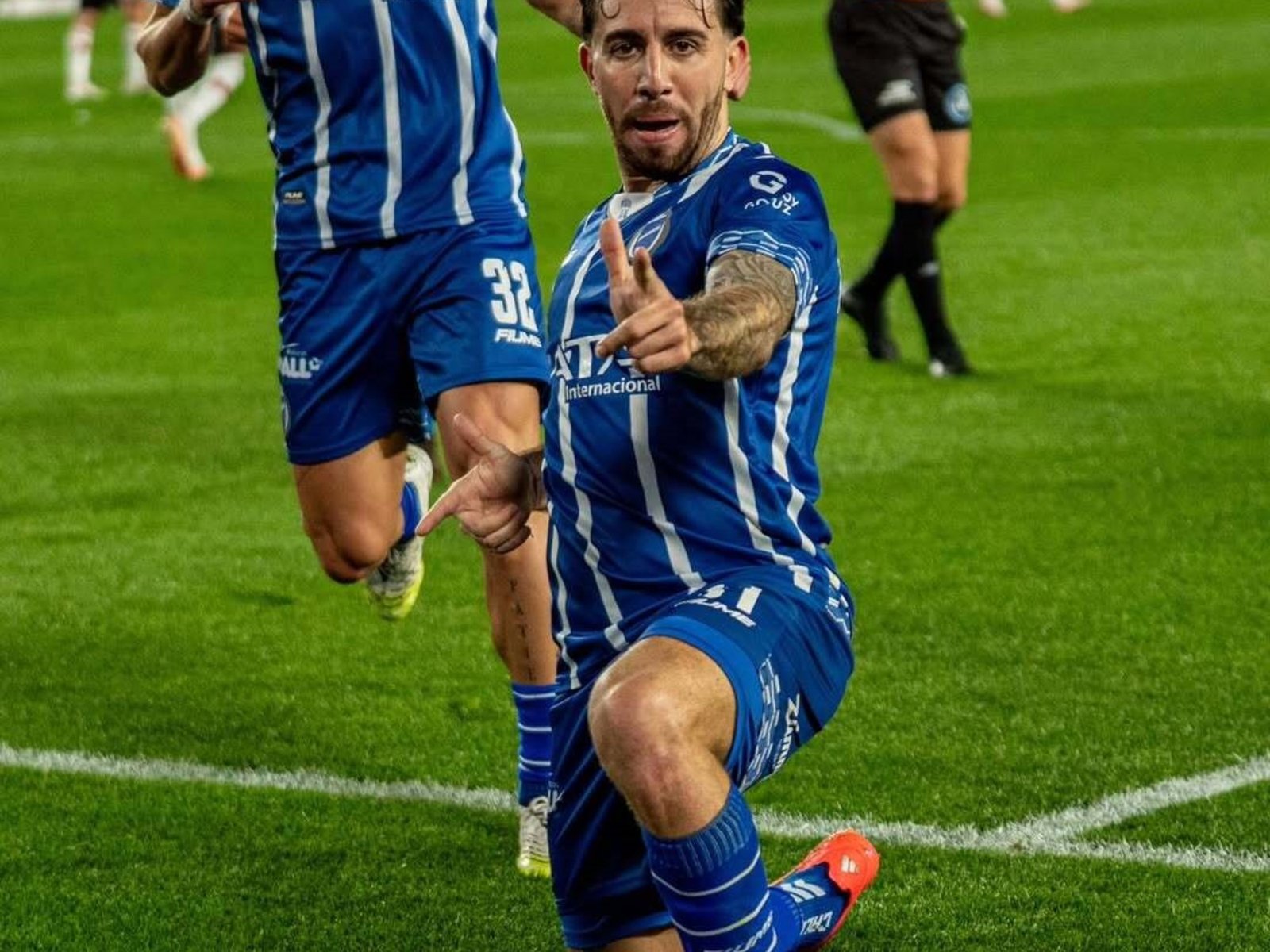 La historia de Agustín Auzmendi, el delantero que metió un doblete para dejar con vida a Godoy Cruz en el duelo frente a River :: Olé