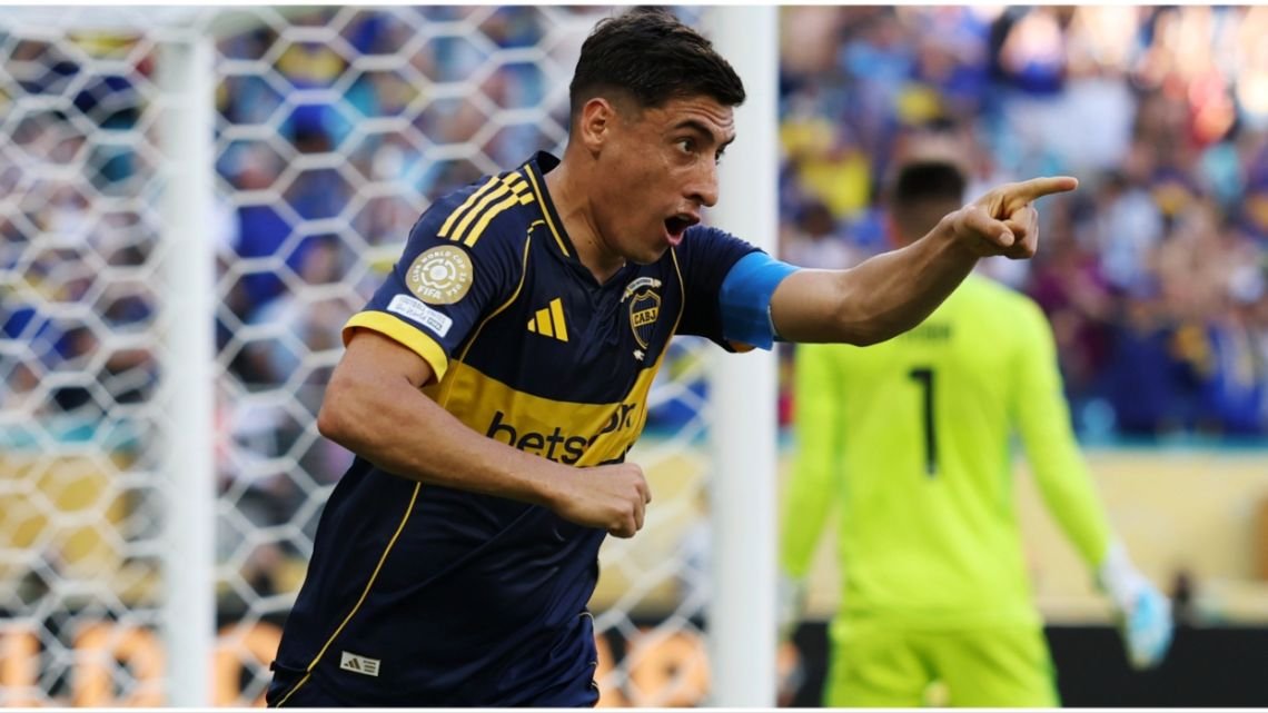 Miguel Merentiel está en la mira del fútbol catarí y podría dejar Boca por una oferta millonaria