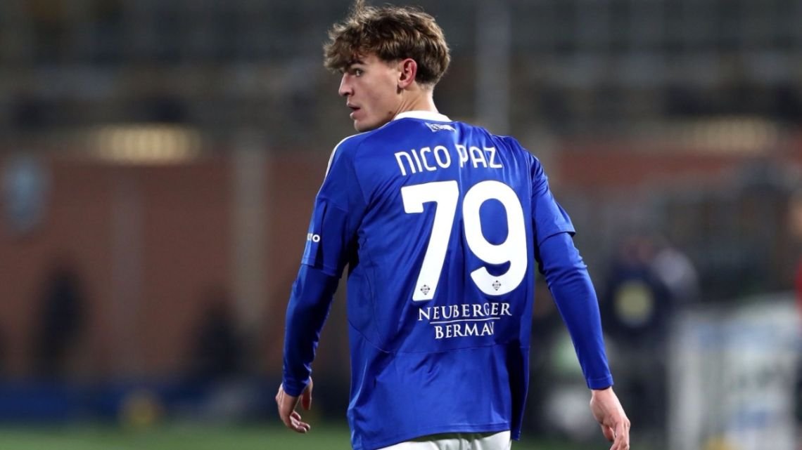 Nico Paz recibió una millonaria oferta desde la Premier League