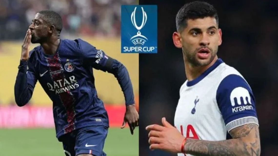 PSG vs. Tottenham, por la Supercopa de Europa