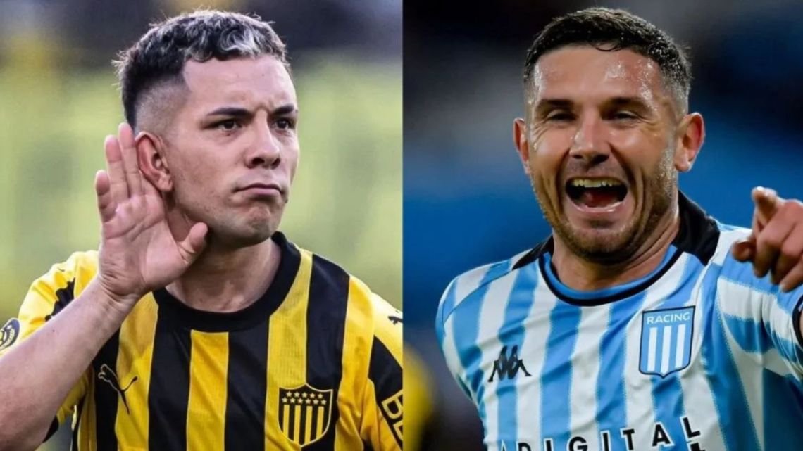 Peñarol vs. Racing, por la Copa Libertadores