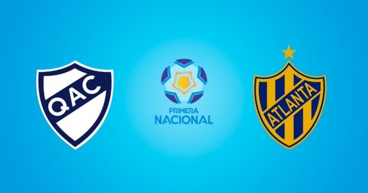 Quilmes vs Atlanta, por la Primera Nacional: día, hora, cómo verlo por TV :: Olé
