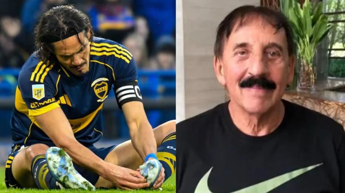 Roberto Leto cuestionó la titularidad de Edinson Cavani: “Fue raro”