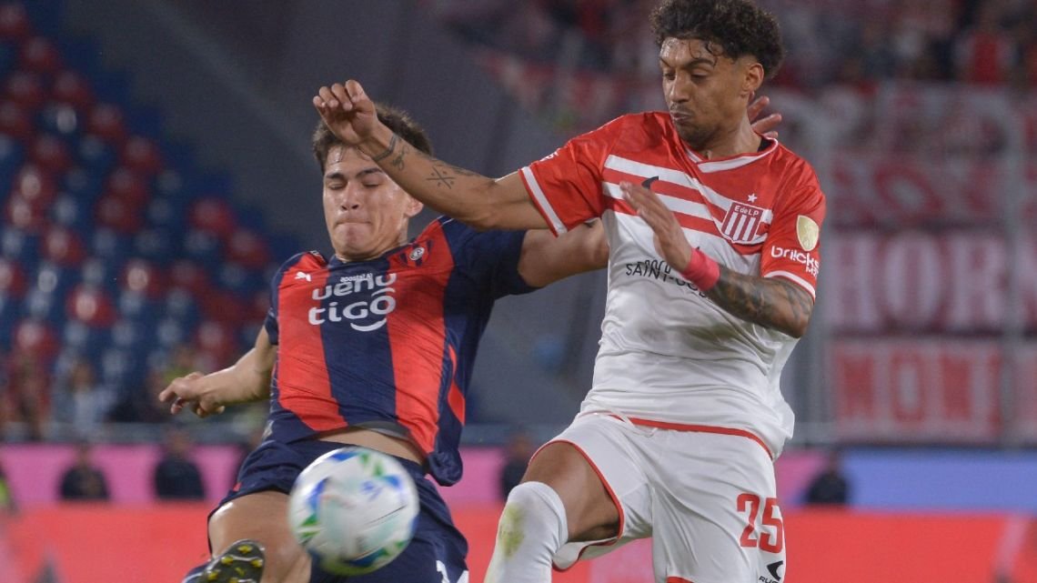 Triunfo con mucha garra: Estudiantes lo ganó sobre el final 1 a 0 sobre Cerro Porteño