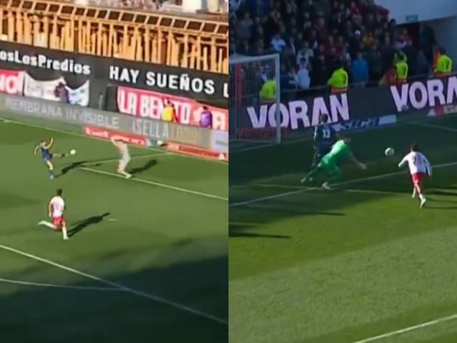 Videos: los errores del Ruso Rodríguez y Arias en los goles de Racing y Argentinos :: Olé