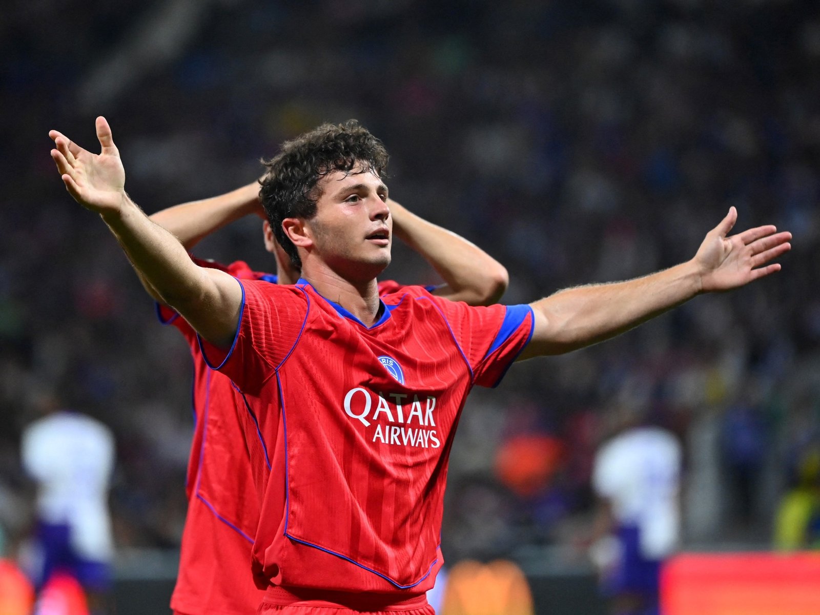 el triplete soñado de Joao Neves en la goleada del PSG