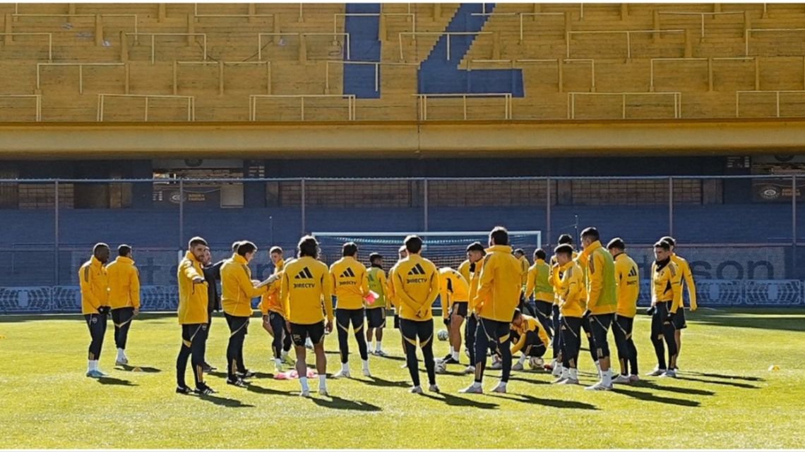 Boca volvió a los entrenamientos sin Miguel Ángel Russo