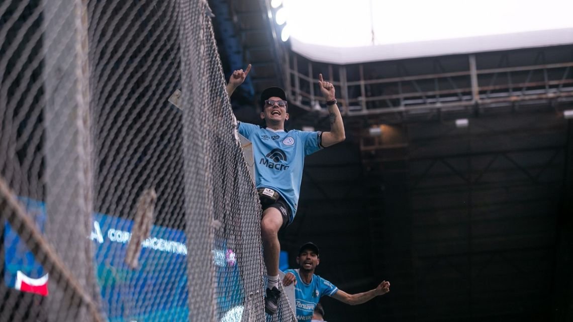 El ‘Ruso’ Zielinski se emocionó con la clasificación de Belgrano