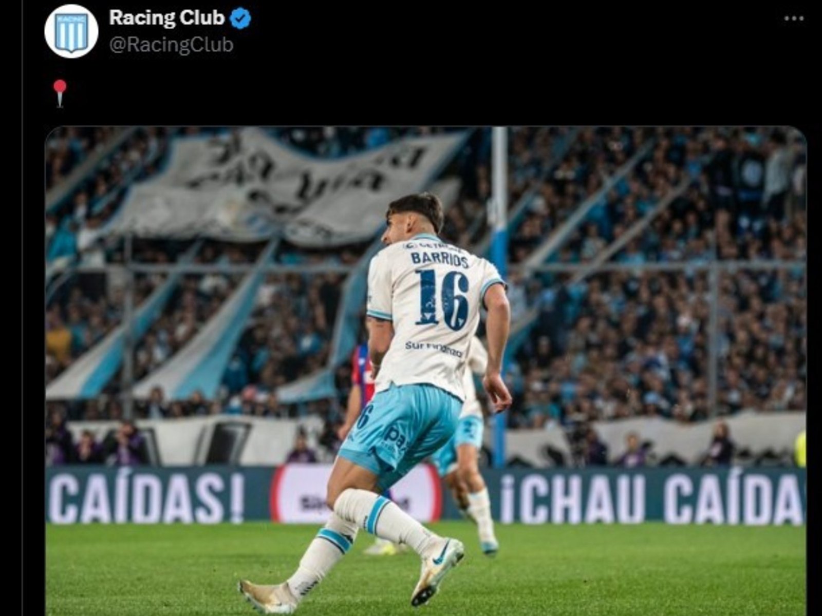 El ingenioso gaste de Racing a San Lorenzo :: Olé