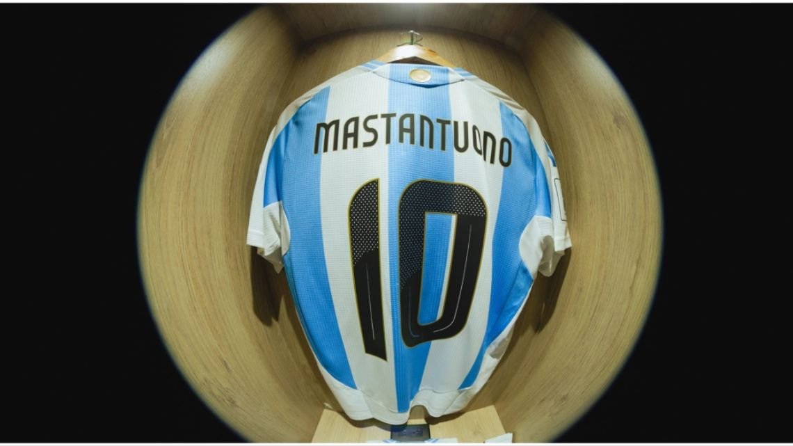 Franco Mastantuono portará la número 10 en la Selección Argentina para enfrentar a Ecuador