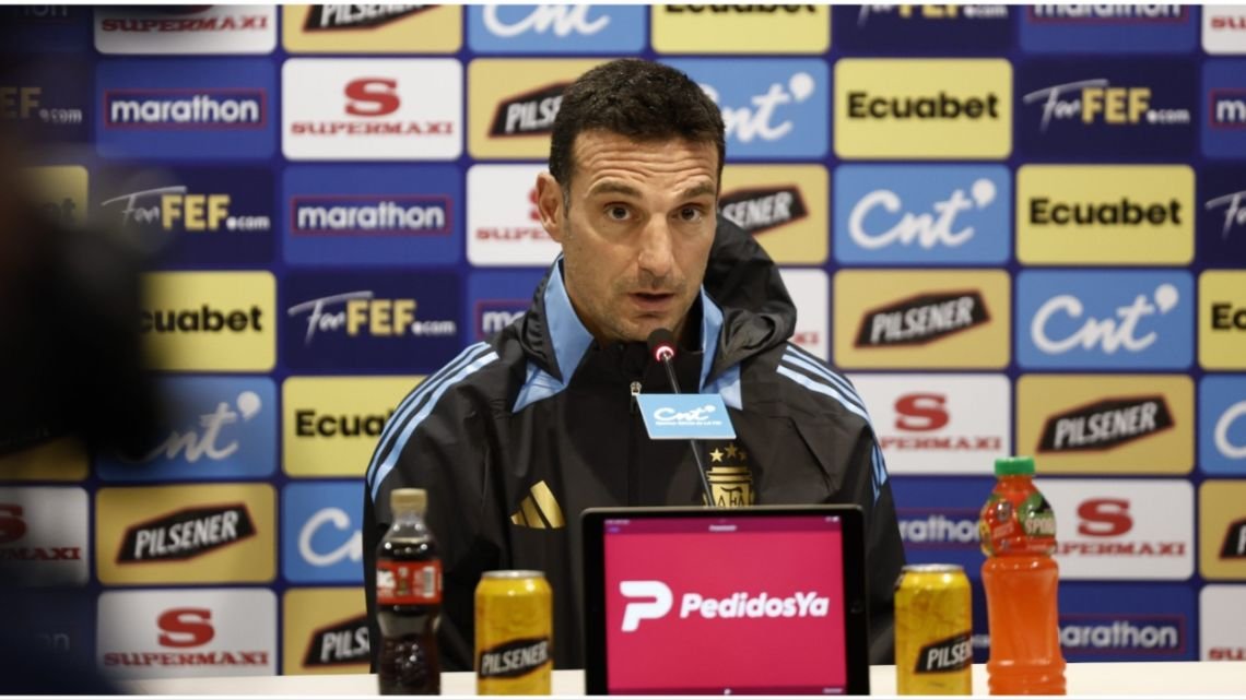 Lionel Scaloni, visiblemente triste, analizó la derrota de la Selección Argentina ante Ecuador
