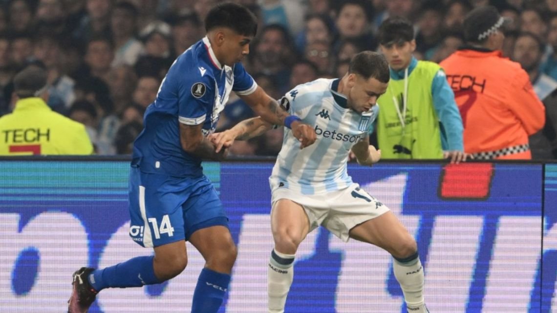 Racing vs. Vélez, por la Copa Libertadores