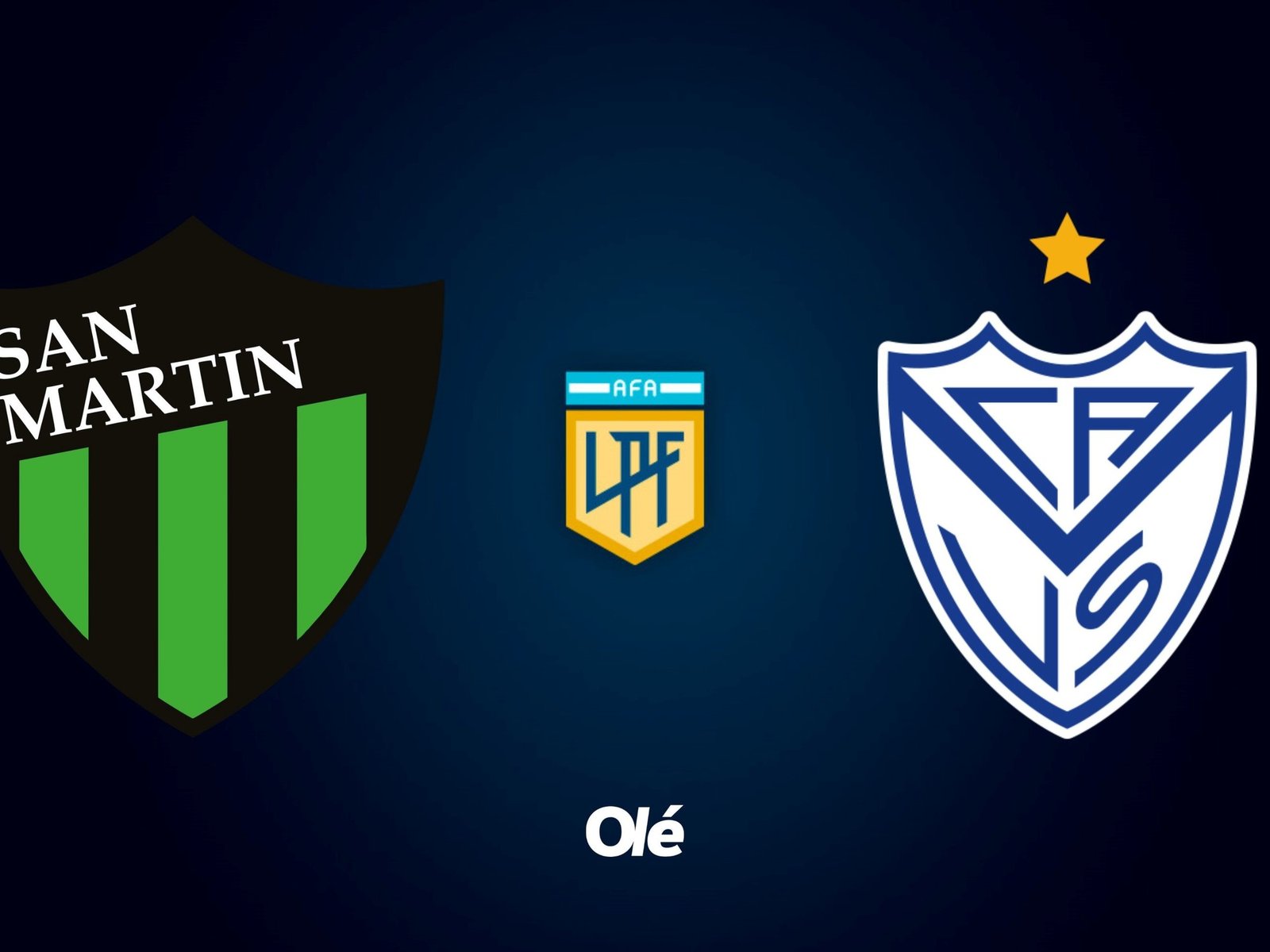 San Martín de SJ vs. Vélez, por el Torneo Clausura: día, horario y cómo verlo por TV :: Olé