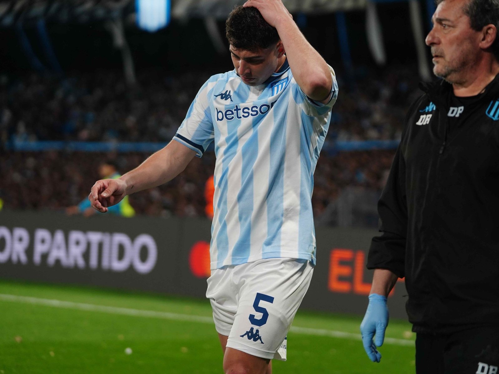 Se desgarró Nardoni: ¿juega las semis de Libertadores?