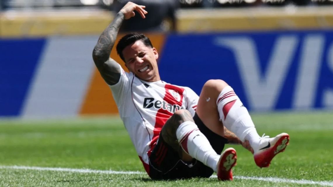 Sebastián Driussi sufrió un desgarro y se perderá la revancha ante Palmeiras