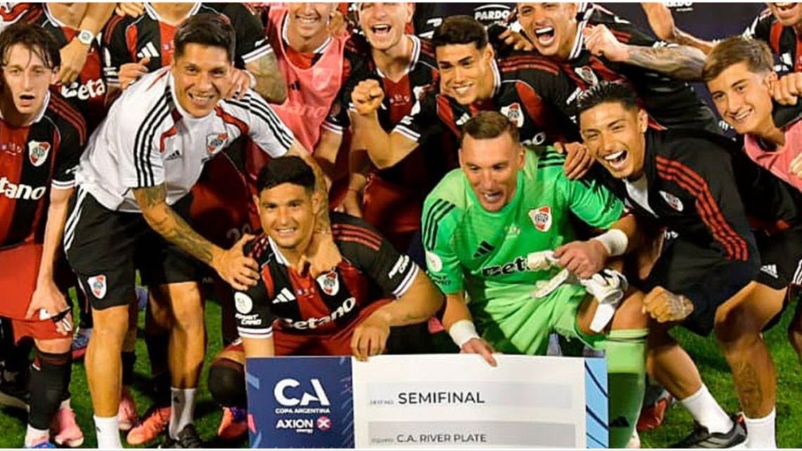 Cuándo y contra quién River jugará las semifinales de la Copa Argentina
