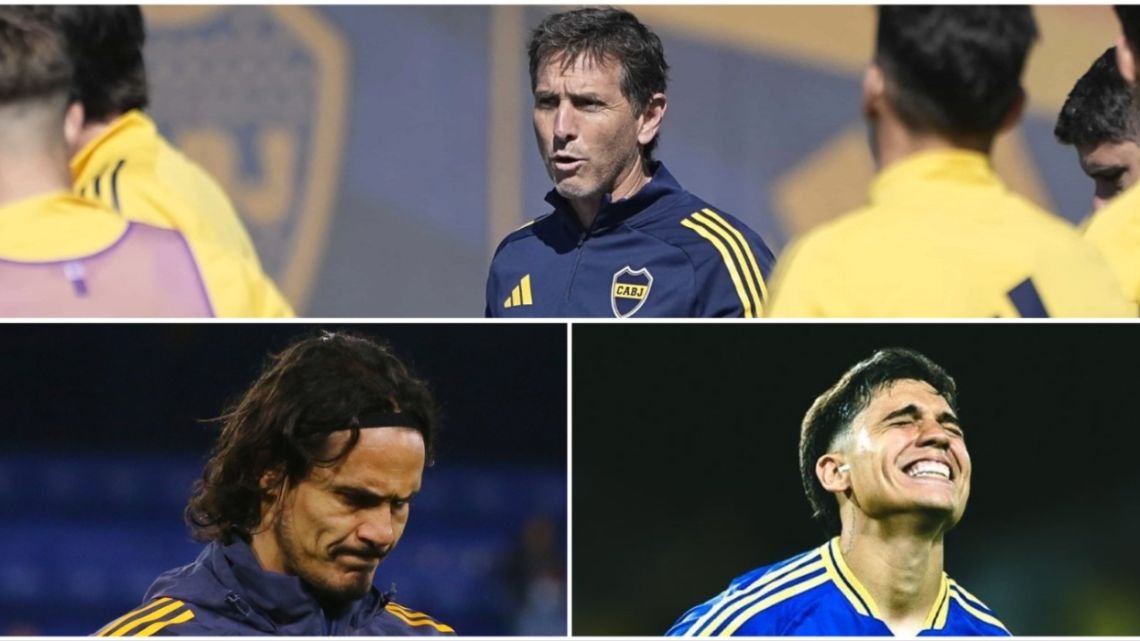 Edinson Cavani y Exequiel Zeballos volverán a ser convocados en Boca