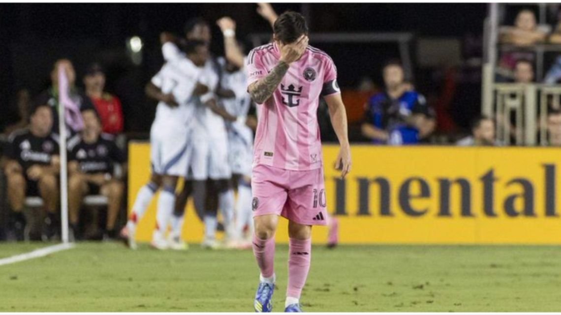 Inter Miami perdió 5-3 ante Chicago Fire y Lionel Messi no pudo evitar la frustración