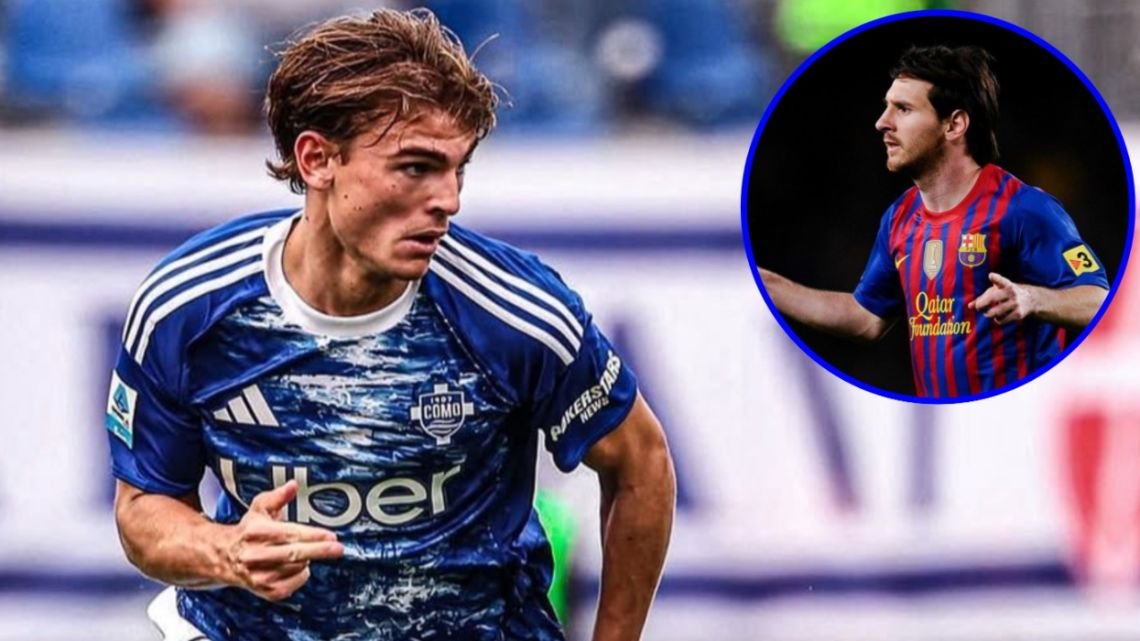 Nico Paz sigue sorprendiendo a toda Italia: su entrenador lo comparó con la mejor versión de Lionel Messi