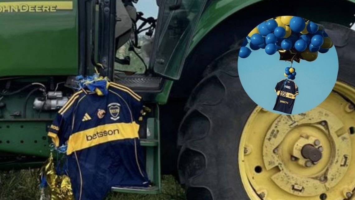 Apareció en Cañada Nieto la camiseta que Boca lanzó al cielo como homenaje a Russo
