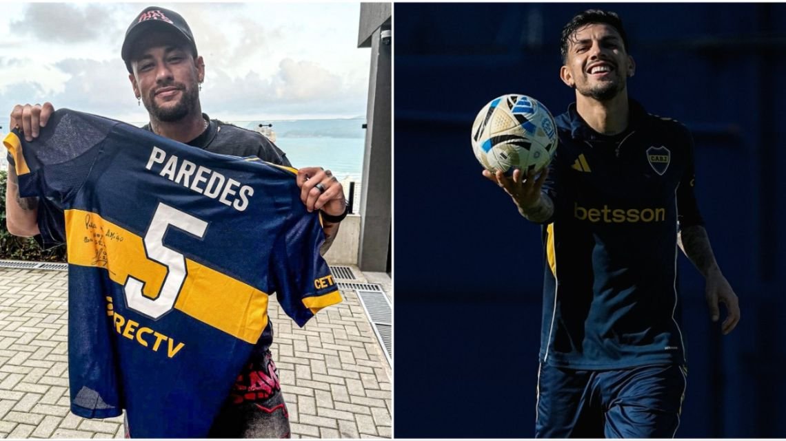 Leandro Paredes le abrió las puertas a Neymar para una posible llegada a Boca
