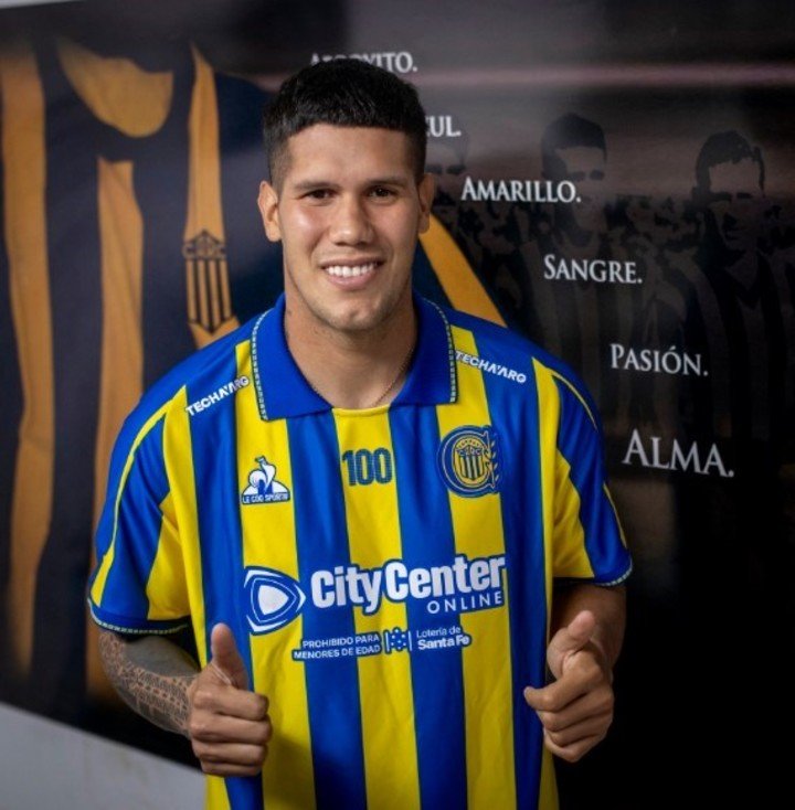 Zaracho, nuevo jugador de Rosario Central (Prensa Rosario Central).