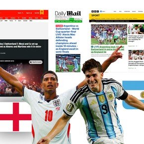 ¿Qué dijeron los medios de Inglaterra?: "Jugaron con doce" y "no es una gran Selección"