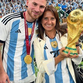 La mamá de Mac Allister contó que prefiere su hijo en caso de llegar a una final