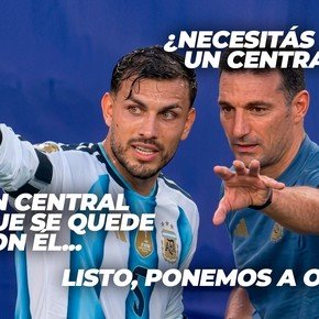 Video: el imperdible diálogo táctico entre Paredes y Scaloni en Argentina-Suiza