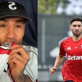 Otamendi y Montiel, presentes en la práctica de River