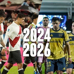 De mal en peor: los golpes futbolísticos de River y Boca desde 2024 al presente