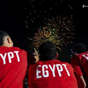 Como campeones: el espectacular festejo de Egipto tras su actuación histórica en el Mundial