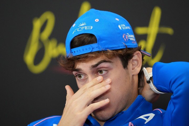 Colapinto en el GP de Hungría.
(AP Photo/Darko Vojinovic)