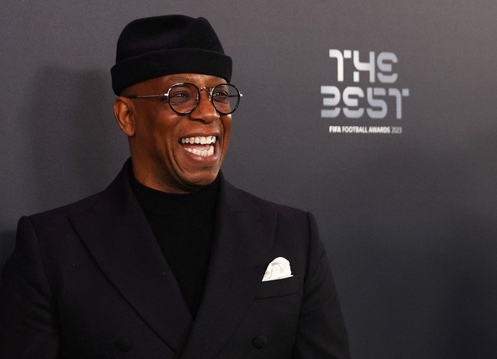 El ex jugador Ian Wright.