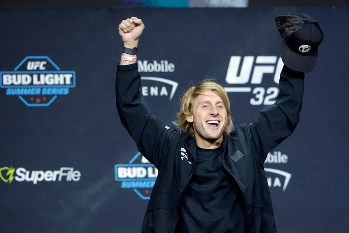 Paddy Pimblett también bancó a la Selección Argentina. (AP)
