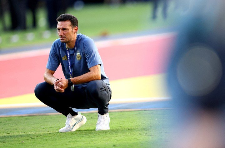 Scaloni habló tras el subcampeonato del mundo (Reuters).
